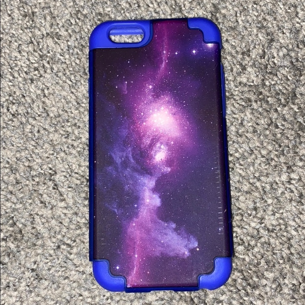 BLUE GALAXY IPHONE 6 CASE💙